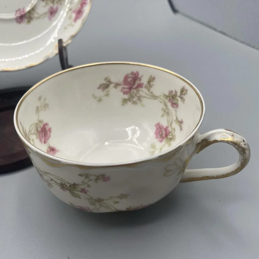 Haviland limoges pink